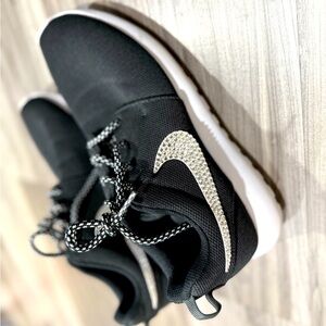 Custom Rhinestone Nikes